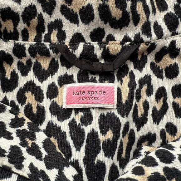 Kate Spade Animal Print Pajama Set 2pc Womens Size L Polyester Relaxed Fit - Picture 3 of 10